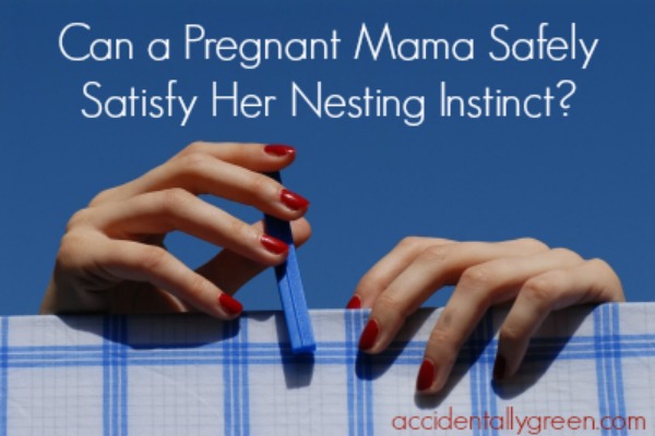 Can a Pregnant Mama Safely Satisfy Her Nesting Instinct? (Accidentally Green) Can a Pregnant Mama Safely Satisfy Her Nesting Instinct? (Accidentally Green)