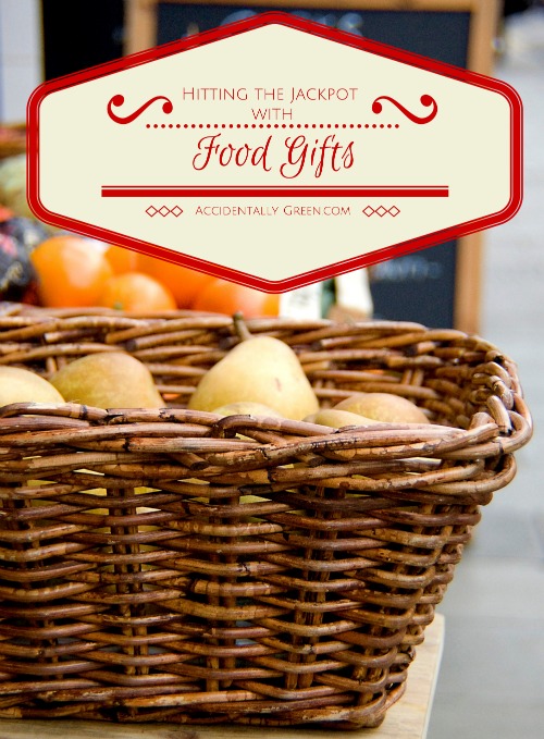 Hitting the Jackpot with Food Gifts {AccidentallyGreen.com}
