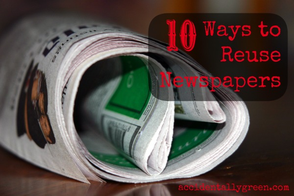 10 Ways to Reuse Newspapers